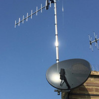aerial and dish West Sussex