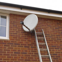 New satellite installed West Sussex